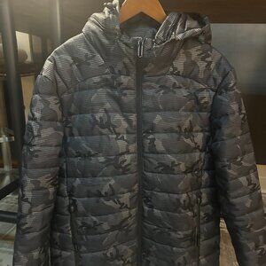 SUPERDRY camo puffer jacket